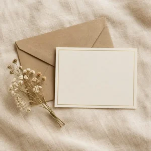 Tarjeta con tu mensaje · Nourette