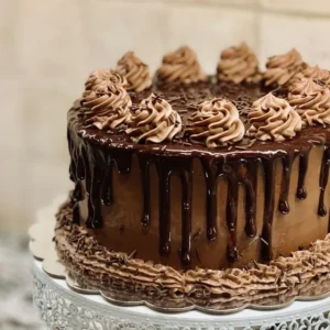 Tarta de chocolate belga
